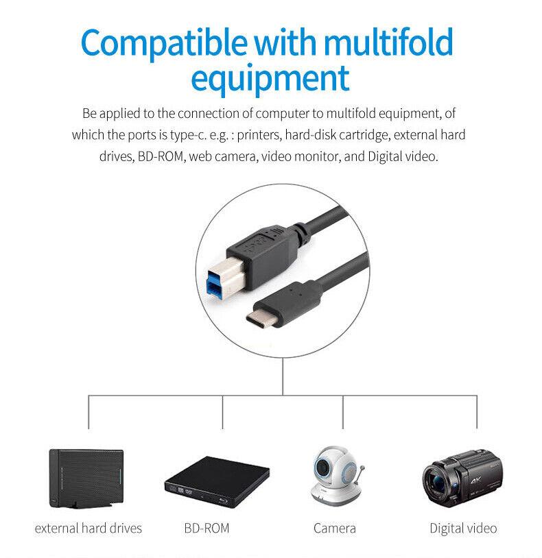 USB-C Type C to DVI VGA Lan HDMI 4K USB C USB 2.0 3.0 Adapter Cable Convertor - BESTA