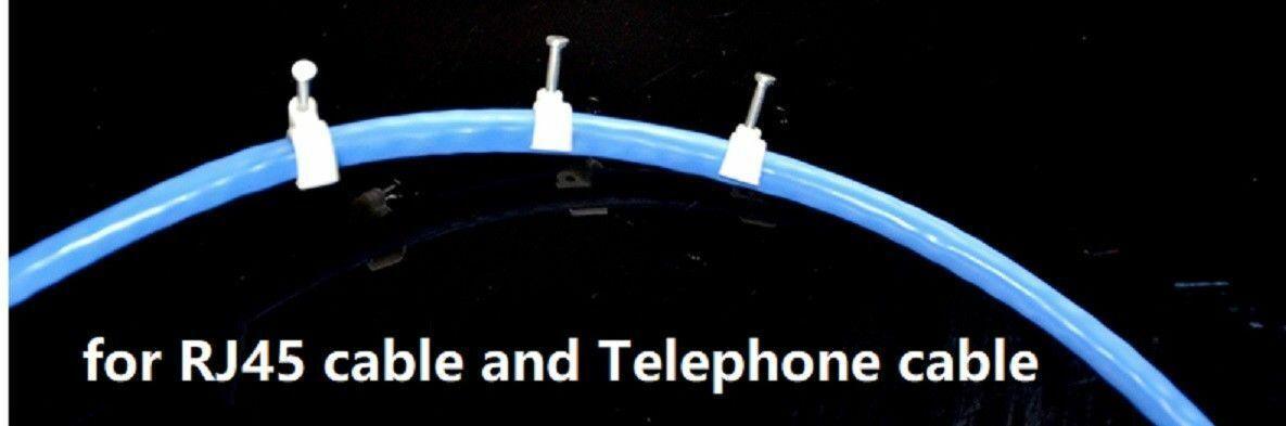 Cat 6 100m RJ45 Network Ethernet LAN Cable free Crimper Tester 10 Plugs-Blue - BESTA