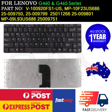 Laptop Keyboard Lenovo G460 G465 MP-10F23US686 25011266 V100920FS1-US 25-009801 - BESTA