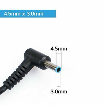 Laptop Charger AC Adapter Blue Tip 4.5*3.0mm HP EliteBook 820-G3 840-G3 850-G3 - BESTA