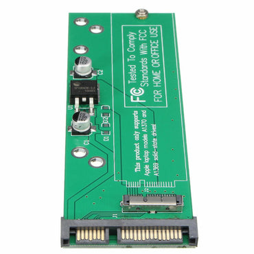 AD-SATA-161 12+6 Pin SSD to SATA III 22 Pin Convertor Adapter for Macbook - BESTA