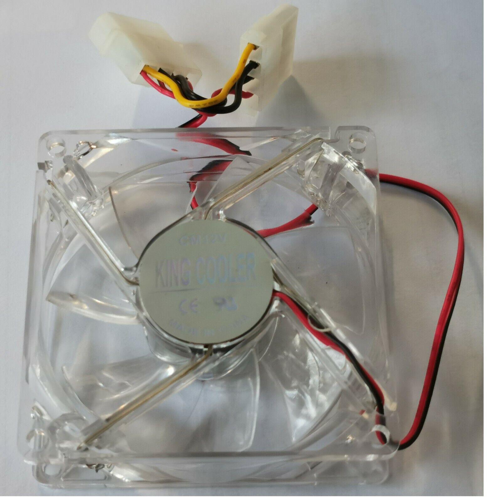 Color Case Fan 12V DC 80mm PC Molex 4-Pin Cooling Fan 25mm Thick - BESTA