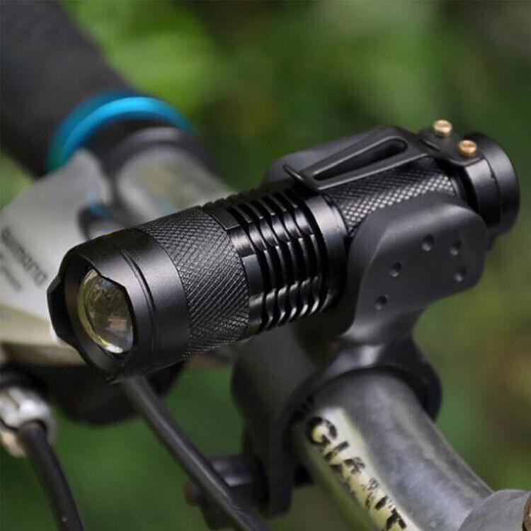 CREE Q5 LED Zoomable Focus Waterproof Flashlight Torch 1200LM w/ free AA battery - BESTA