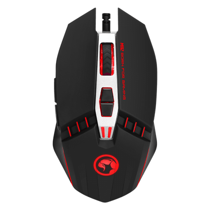 4000dpi Marvo Scorpion M112 RGB Backlit color 7 button programmable Gaming Mouse - BESTA