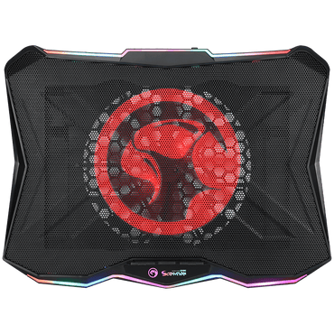 RGB LED Scorpion Gaming 17” LAPTOP COOLING PAD FAN STANDMARVO FN-40 - BESTA