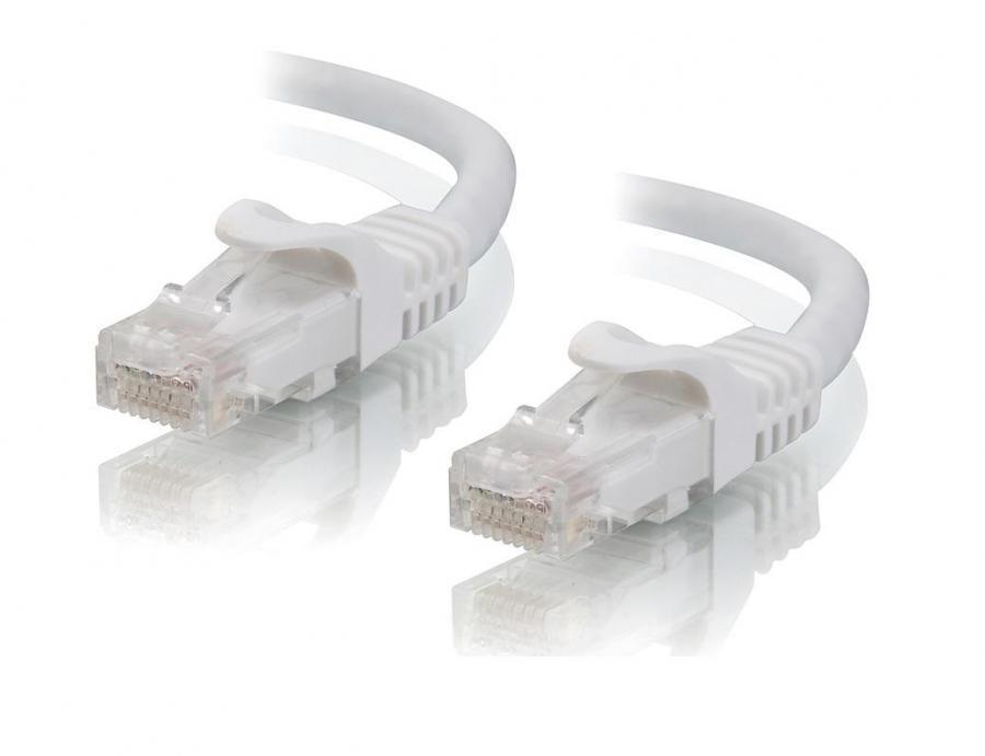 30m white color Ethernet LAN Cable CAT5e RJ45 Patch Lead - BESTA