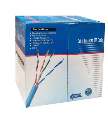 300m 305m 1000 foot Cat 6 RJ45 Network Ethernet LAN POE Cable with Bonus Items - BESTA