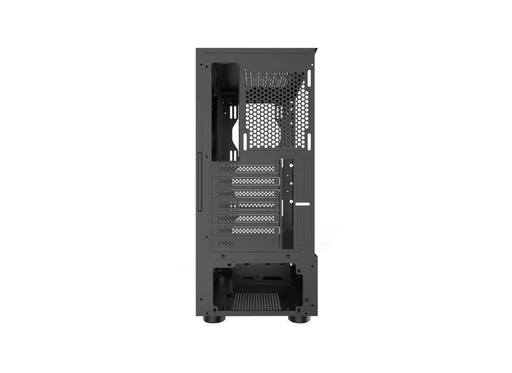 PC Gaming Case Chassis Tempered Glass RGB Fan Computer ATX Mid-Tower - BESTA