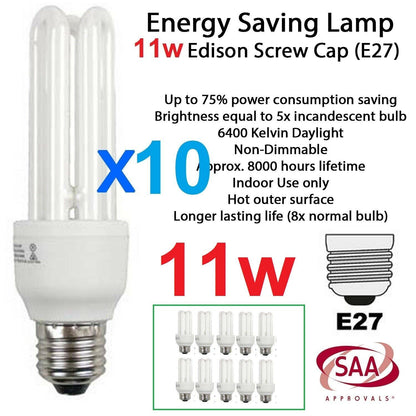 10X Bulb Globe Light Screw E27 Energy Saving Lamp 9w 11w 13w 18w 20w wholesales - BESTA