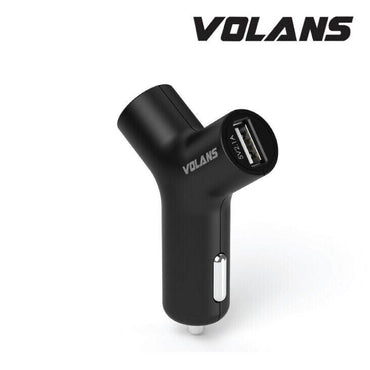 Volans VL-CC02 Dual Port USB Car Charger Cigarette Lighter Charger Port - BESTA