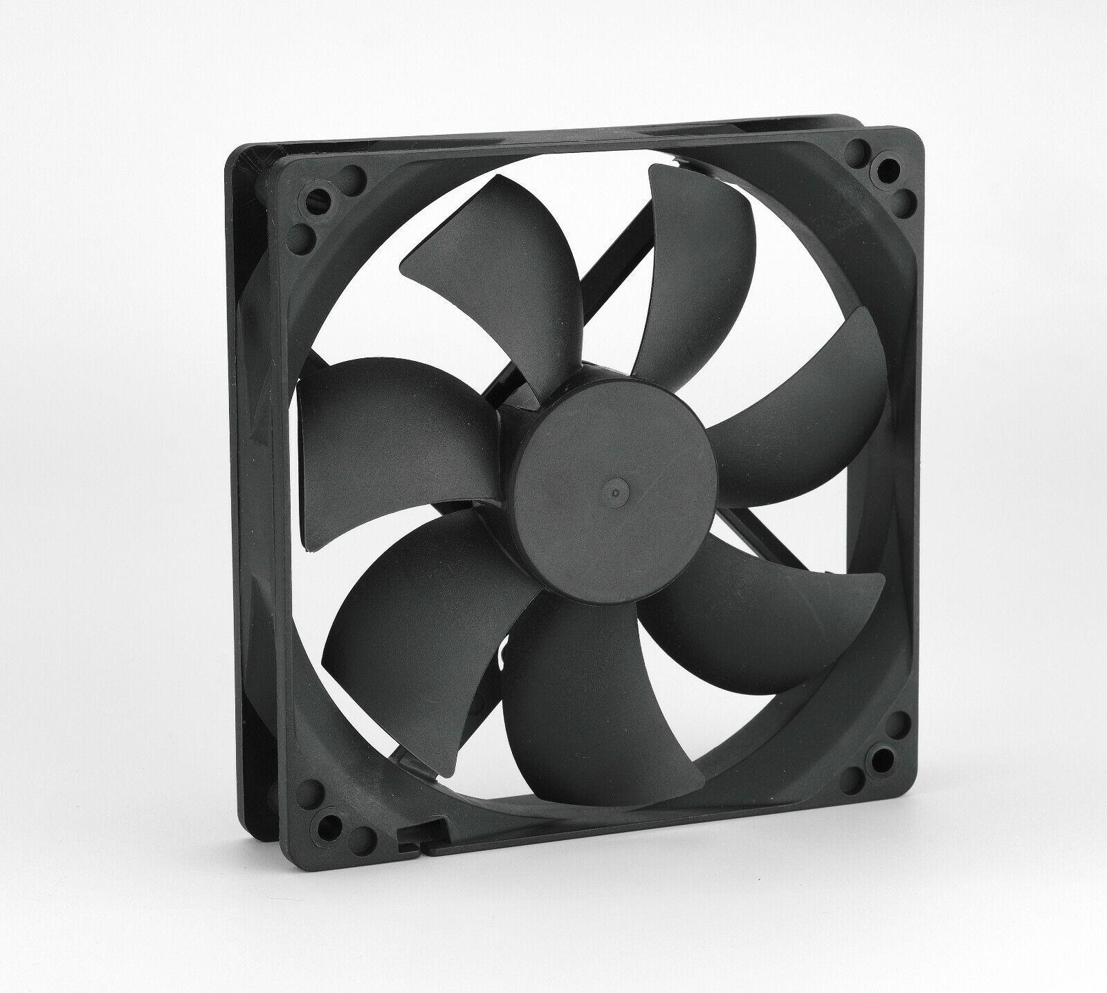 Case Fan 120mm 12cm PC Case Fan 4Pin Molex 12V DC Computer Case Cooling Fan BULK - BESTA