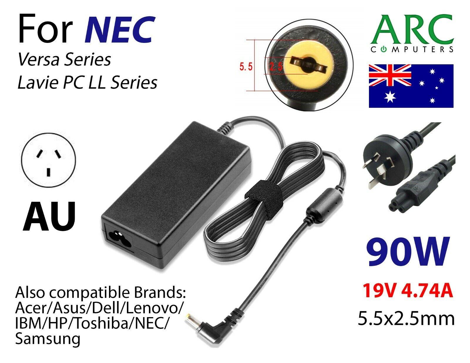 Laptop Power Adapter Charger For NEC Versa 2400 5000 E6000 Lavie PC LL7709DT - BESTA