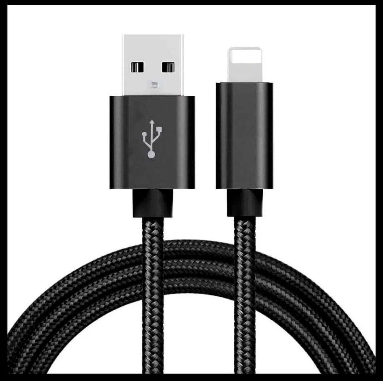 2Pack 2mUSB Charger Cable Cord For iPhone 14 13 12 11 Pro 7 X 8 6 iPad Data Fast - BESTA