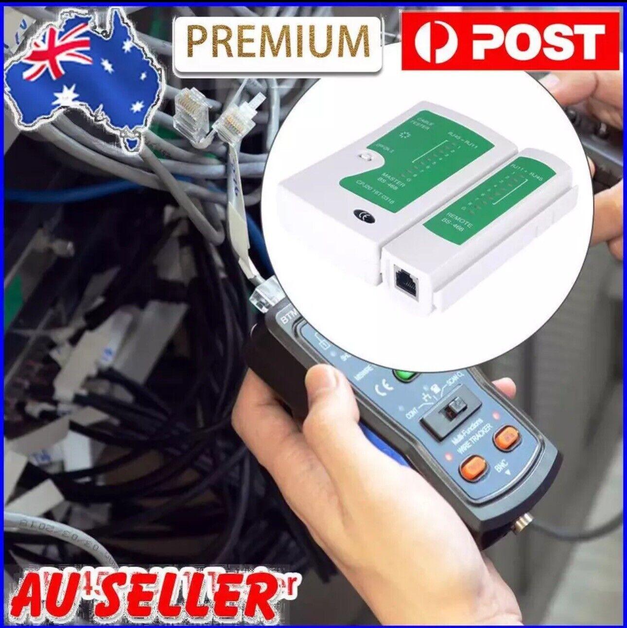AU Network Cable Tester RJ45 RJ11 LAN UTP Ethernet Line Networking Wire Detector - BESTA
