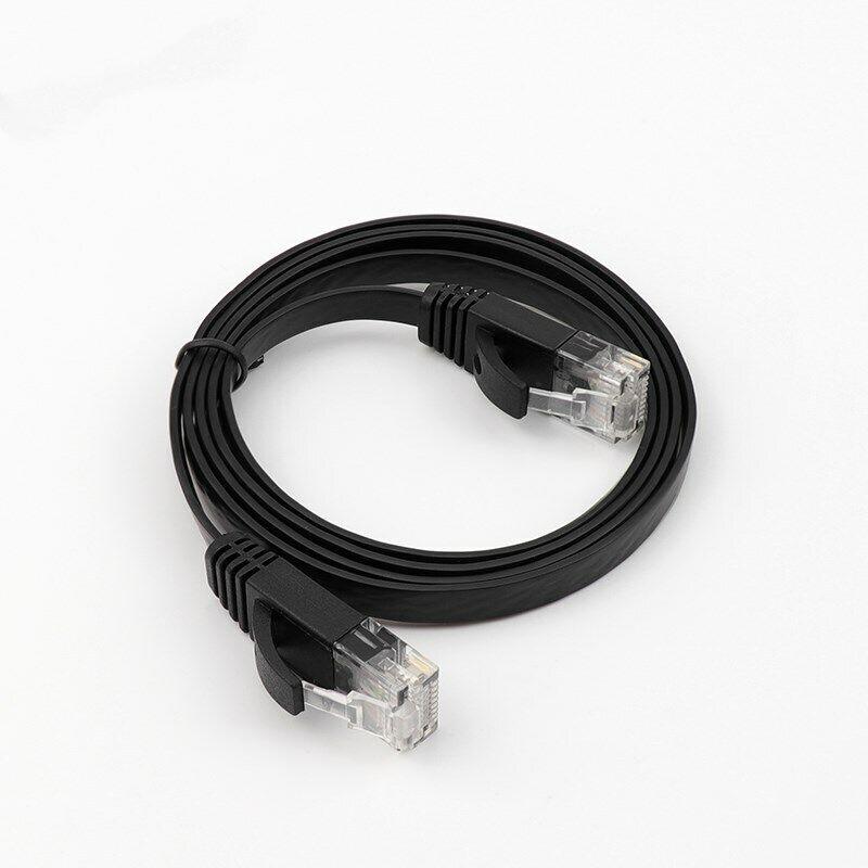 Lenovo CAT6 RJ45 Ethernet Network Flat Colour Cable Patch Lead 1m/2m/3m/5m - BESTA