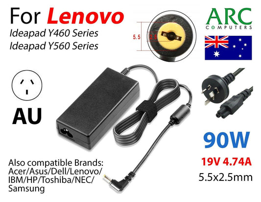 Laptop Power Adapter Charger For Lenovo Ideapad Y460 Ideapad Y560 0225A2040 - BESTA