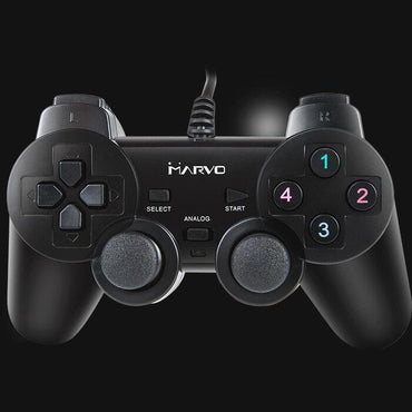 Marvo GT-006 USB Plug & Play Wired Vibration Gamepad for PC - BESTA