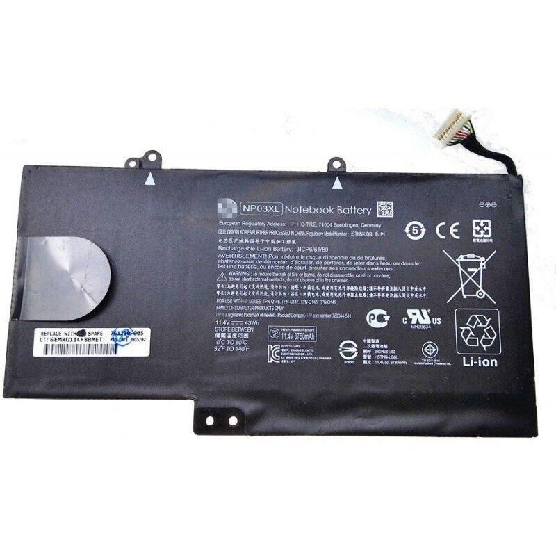 Laptop Battery for HP 761230-005 HP011401-PRR13G01 HSTNN-LB6L NP03 NP03XL NPO3XL - BESTA