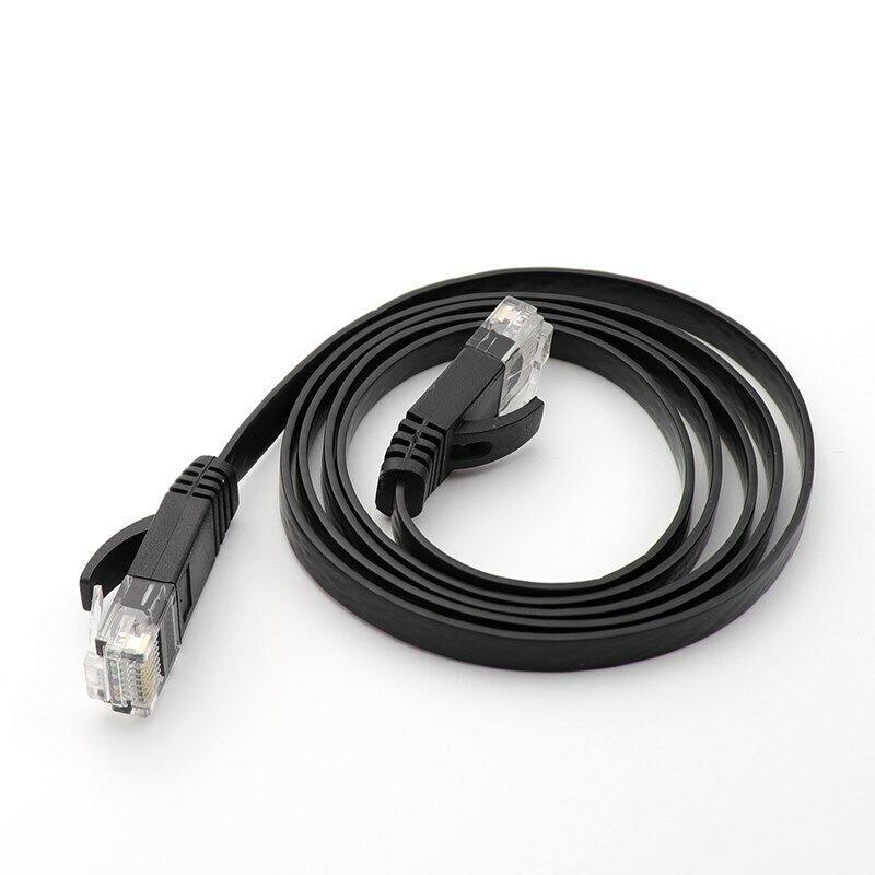 Lenovo CAT6 RJ45 Ethernet Network Flat Colour Cable Patch Lead 1m/2m/3m/5m - BESTA