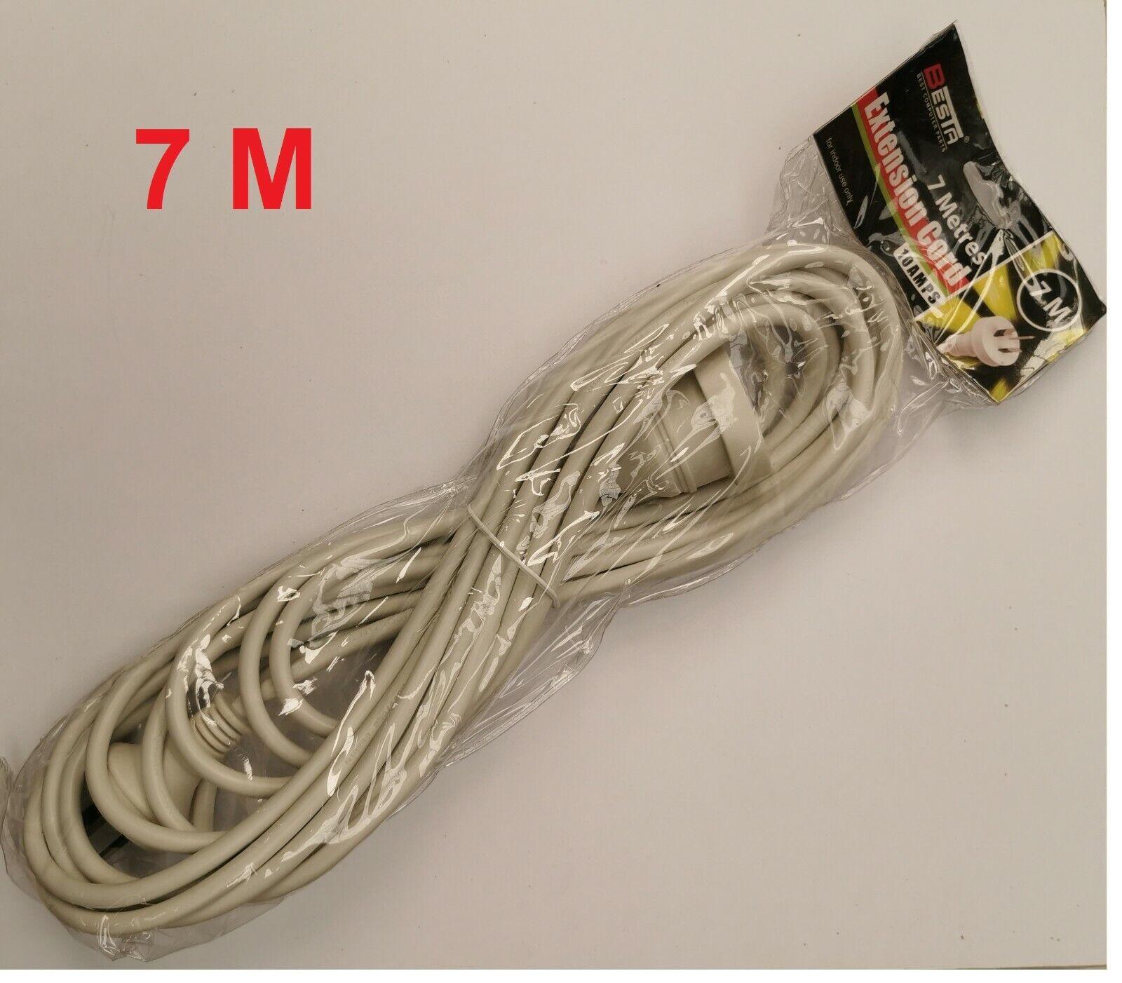 7m 10m Power Extension Cord Lead Cable SAA Approved 10 AMPs load - BESTA