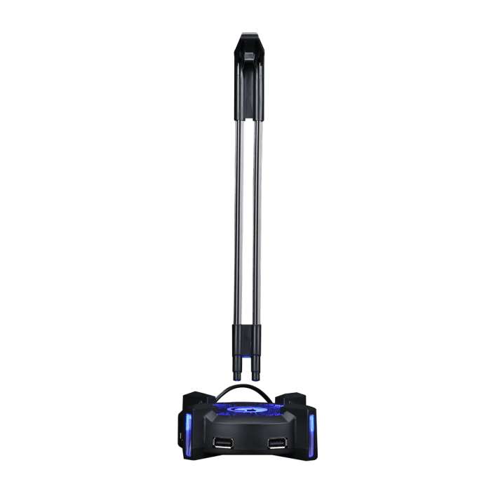USB 3.0 4 Port Hub RGB Gaming Headset / Headphone Stand 300MB/s - BESTA