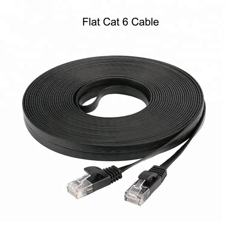 CAT6 LENOVO RJ45 Ethernet Network Flat Colour Cable Patch Lead 10M/15M/30M - BESTA