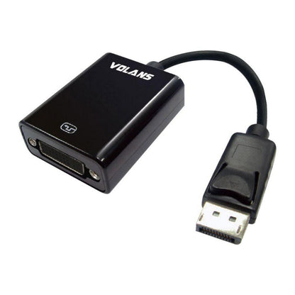 Volans VL-DPDV DisplayPort DP to DVI Female Converter Adaptor - BESTA