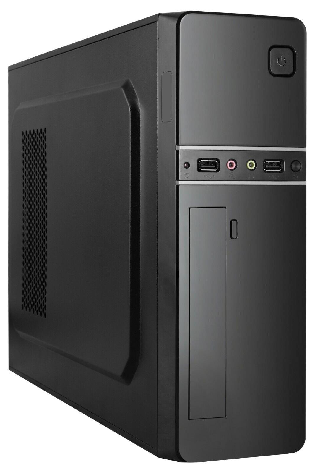 Micro ATX Desktop Slim Case 300W PSU with USB3 - BESTA