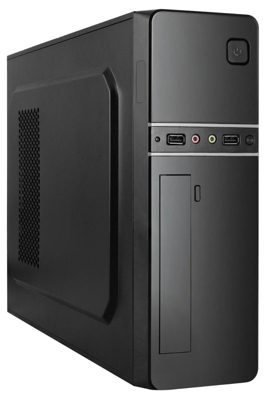 Micro ATX Desktop Slim Case 300W PSU with USB3 - BESTA