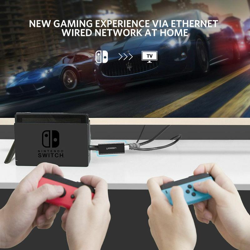 USB to RJ45 Lan Ethernet Adapter Network Card For Laptop Mac PC Nintendo Switch - BESTA