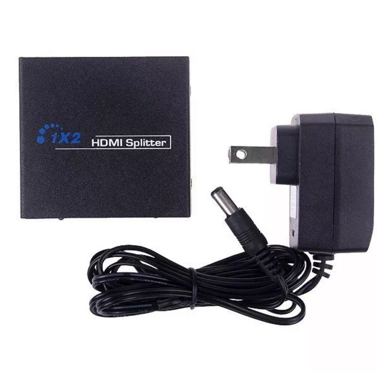 1x2 Ports 1.4 HD 1080P HDMI Splitter 1.4 3D Switch Switcher adapter For HDTV PS3 - BESTA