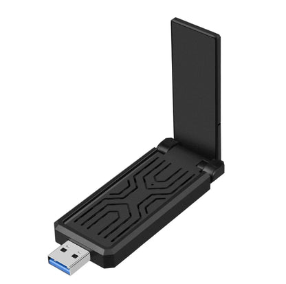 Dual Bandwidth Usb USB Dual Band 1800Mbps WiFi 6 Adapter 2.4G/5G PC USB3.0 Network card d ...