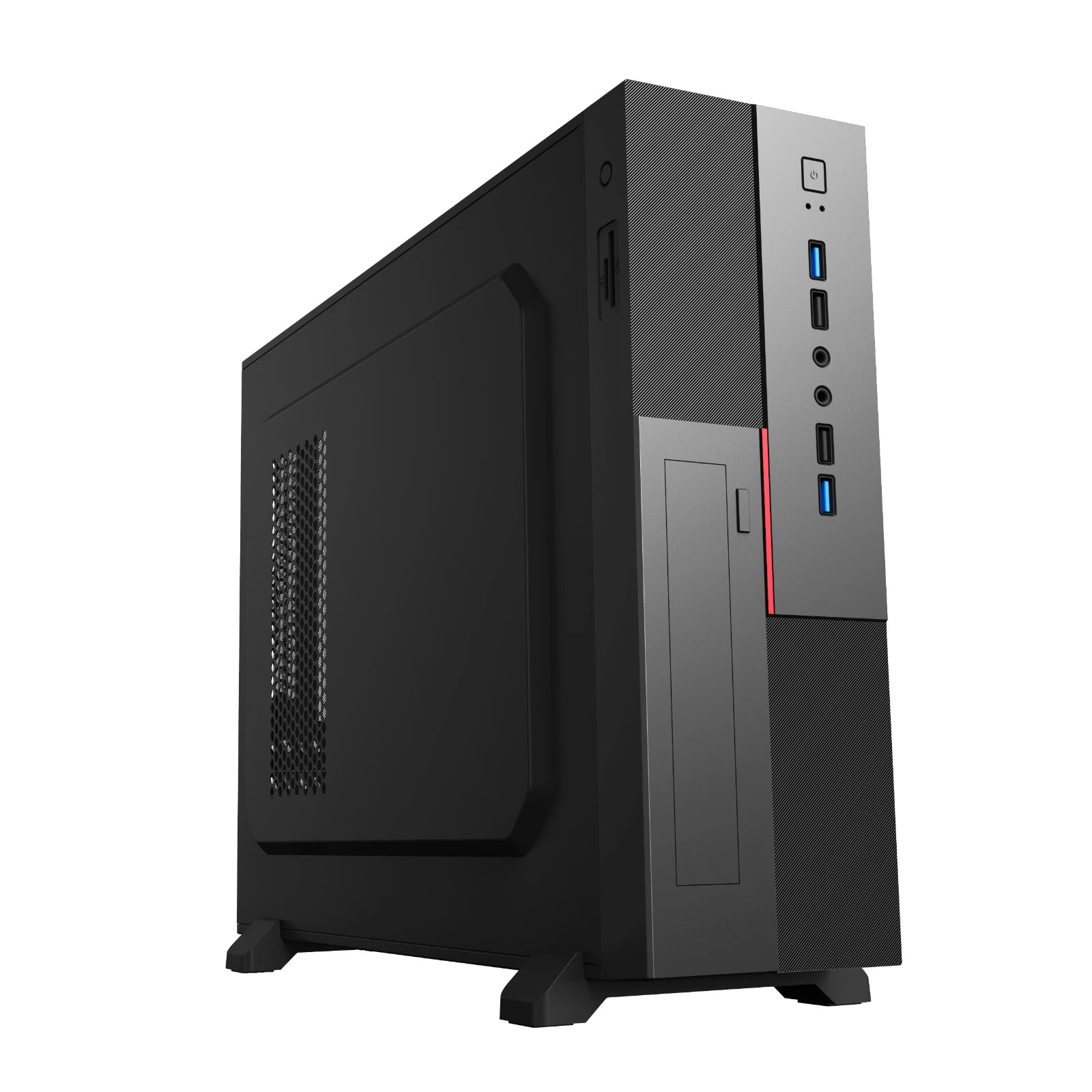 Computer PC Case slim BESTA M17 + 300W Power Supply – Powertek